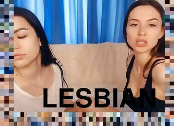 Lesbian kiss 1