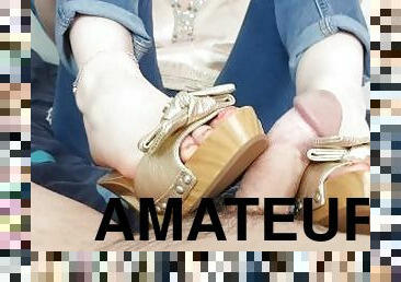 (072) POV Shoejob in Wooden Hot Mules - PART 2 (720p)