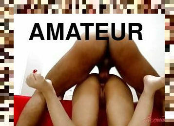 amateur, anal, hardcore, maison, ejaculation-interne, couple, boules, humide, bite, dure