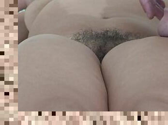 horny stepson fucking my hairy mature pussy