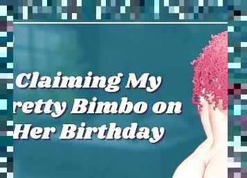 [F4TF] Claiming My Pretty Bimbo on Her Birthday [erotic audio roleplay]