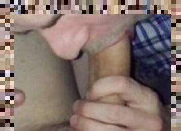 Teen DEEPTHROATS 9" COCK To My Balls & BB My Bare HOLE