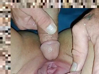 Close Up Tight Pussy Fuck by a Big Daddy Dick