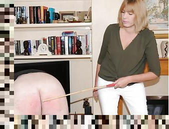 slave, britisk, fetisj, spanking