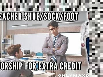 učitelj, amaterski, homo, stopala-feet, dominacija