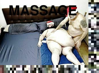 The fat elf needed a massage and everything went wrong