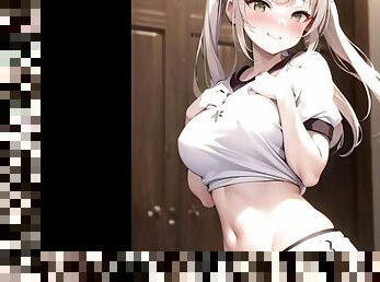 Hentai Anime Art Seduction of a shameless JK Generated by AI 2