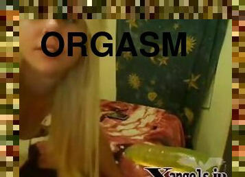 masturbation, orgasm, amatör, anal, brudar, tonåring, college, blond, maskiner, dildo