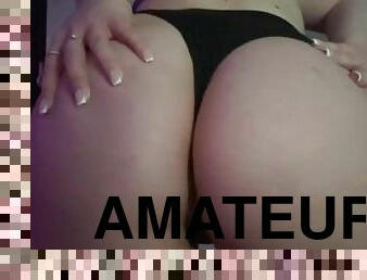 cul, amateur, ados, sale, chienne, solo