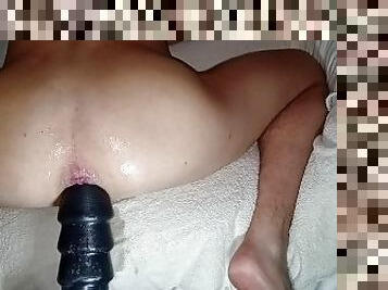 extrem, gigantisk, masturbation, smal, anal, tonåring, gay, maskiner, dildo, ensam