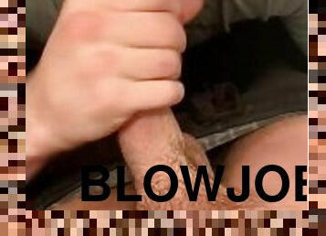 Bathroom Blowjob