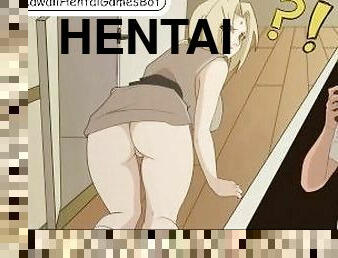 asiático, adolescente, hentai