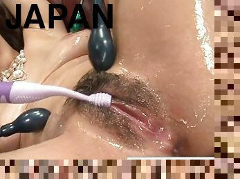 Big Tittied Japanese Teenager Loves Blow Bangs