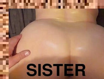 Cant resist step sisters fat ass and tits