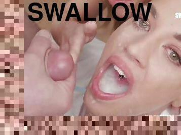 svær, cumshot, compilation, gangbang, svelging, cum, bukkake