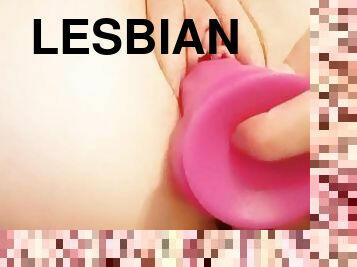 klitta, masturbation, orgasm, fitta-pussy, anal, lesbisk, tight, dildo, rövhål, vått