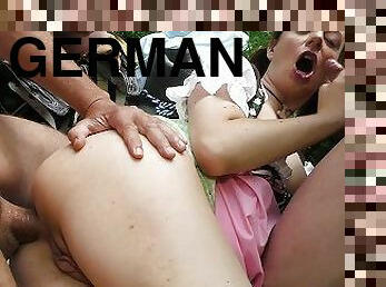 orgie, im-freien, öffentliche, swingers, dilettant, anal-sex, deutsch, tief-in-die-kehle, gangbang, gruppensex