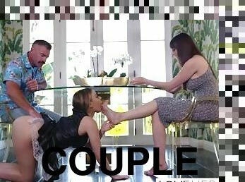 The Kinky Couples Eager Feet Servant