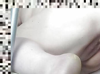 cul, levrette, grosse, énorme, masturbation, orgasme, chatte-pussy, russe, amateur, mature