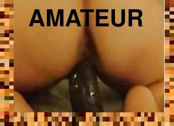 cul, énorme, masturbation, orgasme, chatte-pussy, amateur, ados, jouet, première-fois, chevauchement