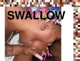 My homie woke me up and said he needed his dick swallowed!