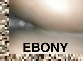 Hot Ebony throwing it back on BBC