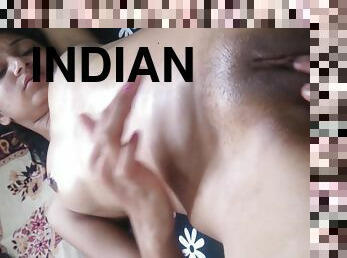 Indian Girl Getting A Hot Oily Body Massage