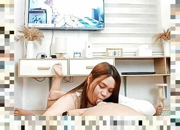 amatir, blowjob-seks-dengan-mengisap-penis, kotor, menunggangi, sempurna, cowgirl-posisi-sex-wanita-di-atas-pria, filipina