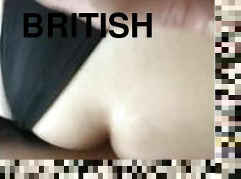 cul, levrette, amateur, babes, énorme-bite, couple, britannique, bite, dure