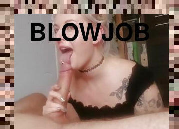 Birthday blowjob