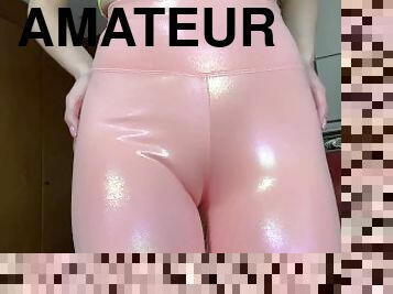 fitta-pussy, amatör, brudar, fötter, blond, ensam, cameltoe, tår