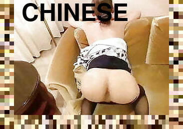 Chinese air hostess fucked