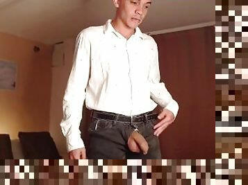 oficina, amateur, gay, paja, webcam, mona, fetichista, a-solas, jefe, gay-joven