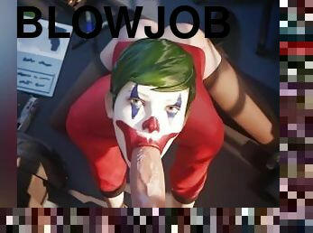 blowjob-seks-dengan-mengisap-penis, deepthroat-penis-masuk-ke-tenggorokan, berambut-pirang, animasi, jenis-pornografi-animasi, 3d, kecil-mungil, fetish-benda-yang-dapat-meningkatkan-gairah-sex