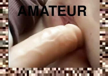 masturbation, orgasm, fitta-pussy, amatör, tonåring, knullande, tight, ensam