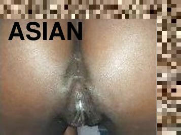 asiático, culo, coño-pussy, amateur, anal, negra-ebony, casero, corrida-interna, cabalgando, consolador