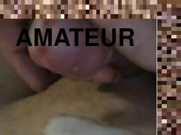 masturbation, amateur, ejaculation-sur-le-corps, énorme-bite, secousses, ejaculation, solo, bite