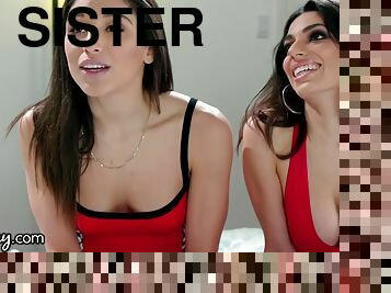 Convinces Sorority Sisters To Makeout With Darcie Dolce, Chloe Cherry And Abella Danger