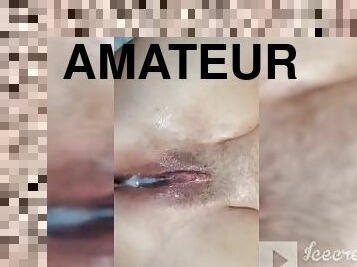 gros-nichons, clito, poilue, orgasme, chatte-pussy, amateur, ejaculation-sur-le-corps, maison, latina, compilation