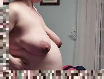 röv, storatuttar, gigantisk, gravid, amatör, milf, mamma, bbw, knubbig, naturlig