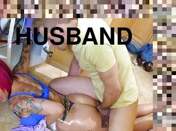 Gets Fucked By Her Husbands Fri