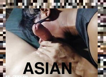 asiatique, fellation, énorme-bite, gay, bite