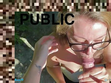 Beautiful Blue Eyed Girlfriend Takes Massive Public Facial Then Goes On A Cum Walk - Hannah Goode