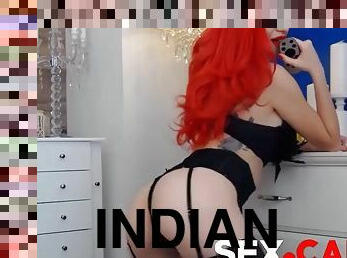 Telegram with red hair and ass