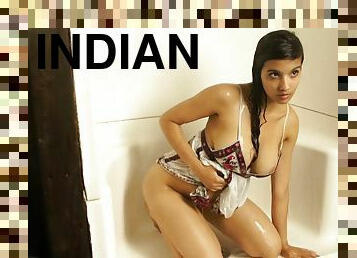 Indian Hot Photoshoot With Model Shanaya And Baby Doll