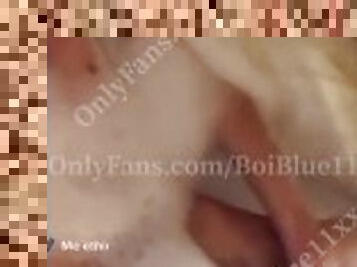 BoiBlue11xx / LIVE / Hot Guy showing his dick cumming on Tiktok live Hung Boys