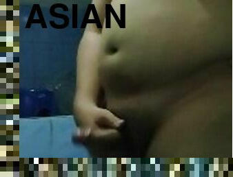 asiatic, masturbare-masturbation, public, amatori, gay, laba, excitat, solo