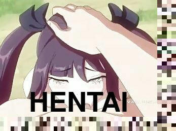 azjatyckie, anal, japońskie, wytrysk, anime, hentai