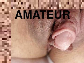 clito, grosse, énorme, masturbation, amateur, ejaculation-sur-le-corps, énorme-bite, ados, branlette, belle-femme-ronde