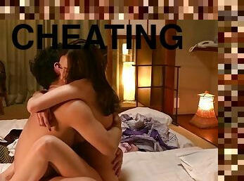 J-cup Cheating Wife Voyeur Creampie Hot Water